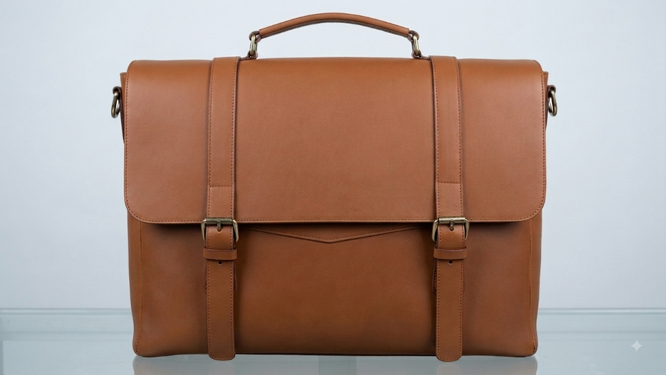Tas kerja tas laptop kulit sapi