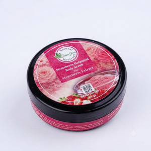 STRAWBERRY BOTANICAL BODY SCRUB 100 GRAM
