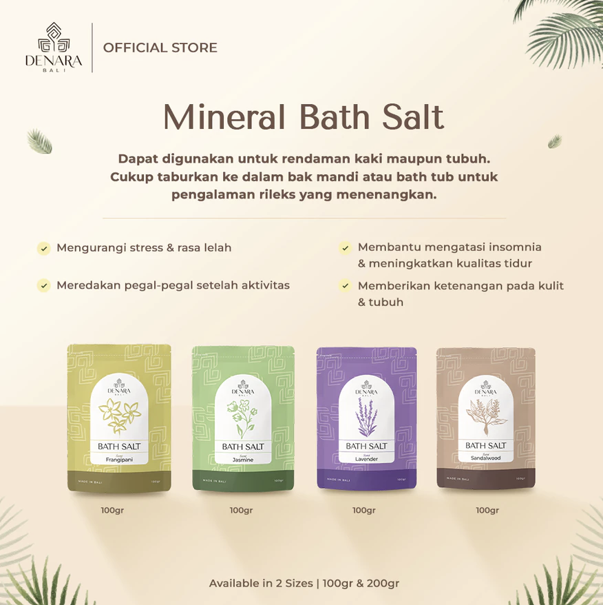 Mineral Bath Salt Bali Aromatherapy
