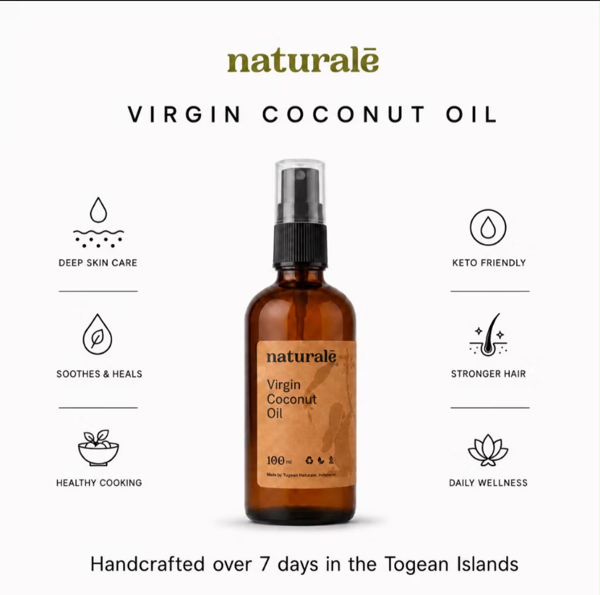 Virgin Coconut Oil 100ML (VCO)