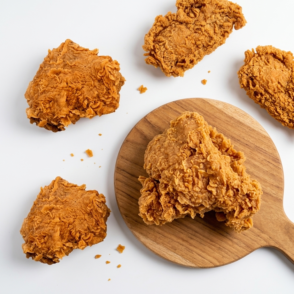 Ayam Goreng Ngekrez Big – Dada & Paha Atas Spesial (Isi 5 Potong)