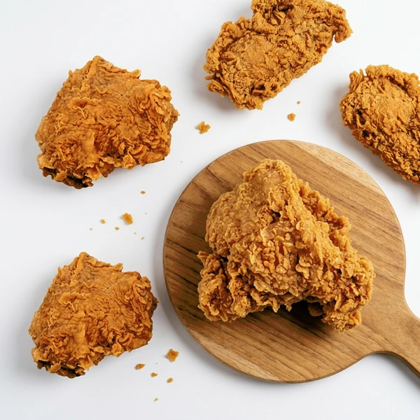 Ayam Goreng Ngekrez Big – Dada & Paha Atas Spesial (Isi 5 Potong)