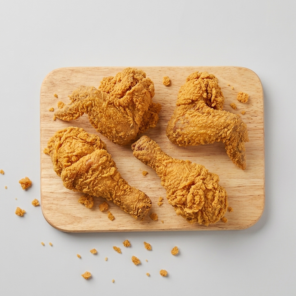 Ayam Goreng Ngekrez Small – Sayap & Paha Bawah Spesial (Isi 4 Potong)