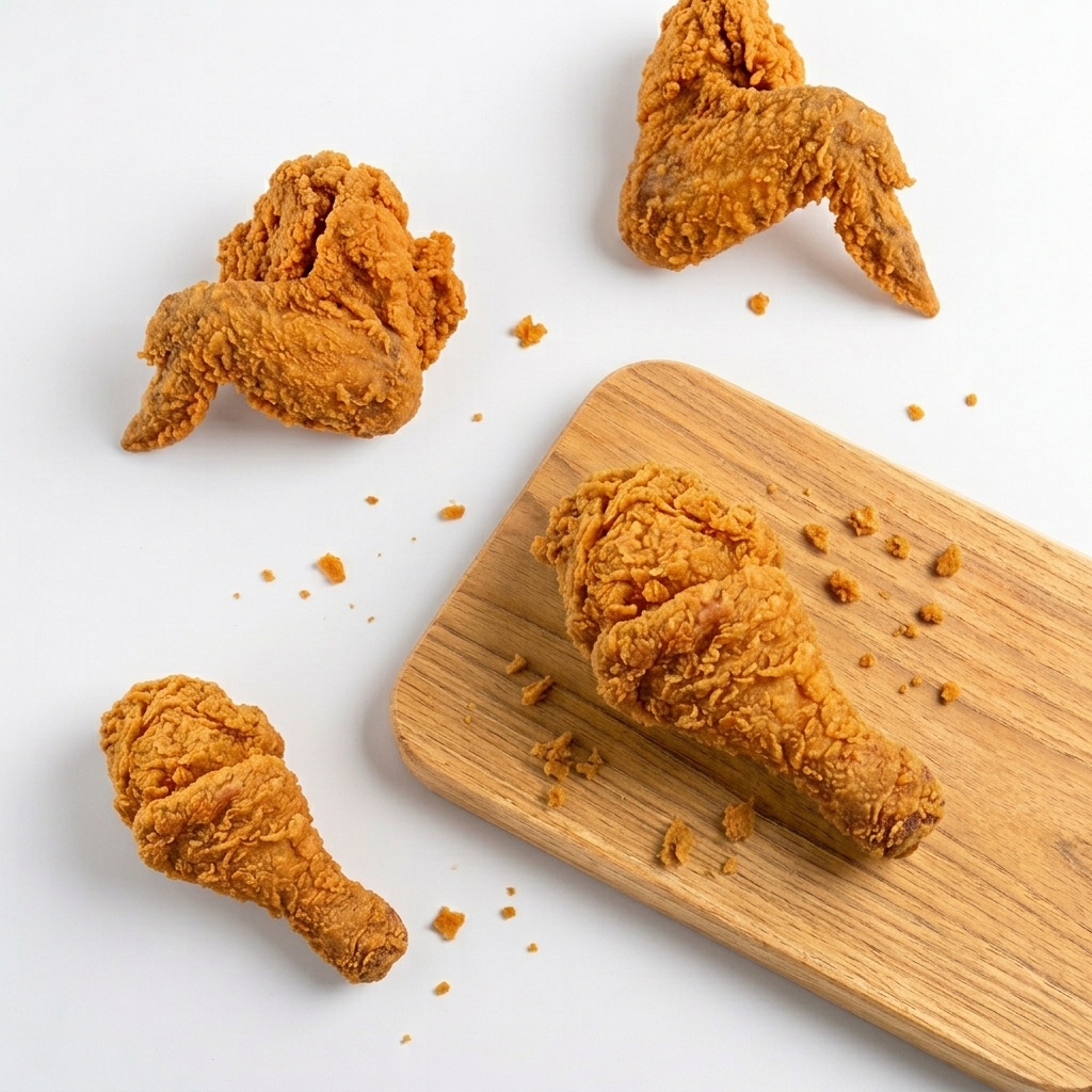 Ayam Goreng Ngekrez Small – Sayap & Paha Bawah Spesial (Isi 4 Potong)