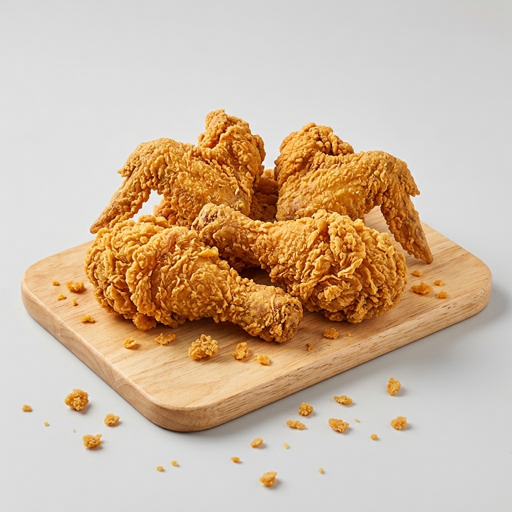 Ayam Goreng Ngekrez Small – Sayap & Paha Bawah Spesial (Isi 4 Potong)