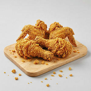 Ayam Goreng Ngekrez Small – Sayap & Paha Bawah Spesial (Isi 4 Potong)