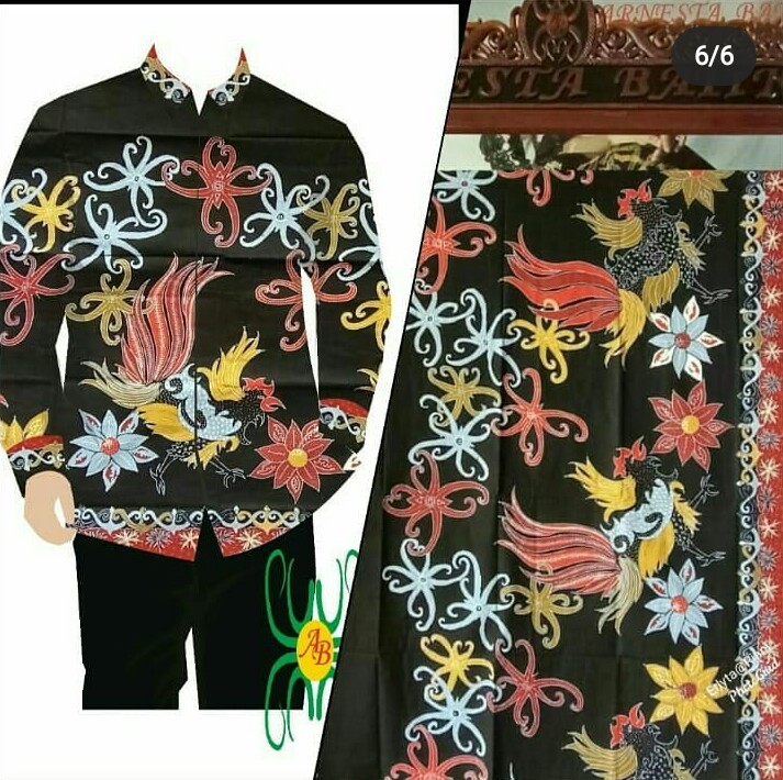 Kemeja Pria batik tulis