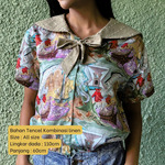 Kemeja Wanita Tencel - Series Ruang Waktu - WIB (Waktu Indonesia Barat)