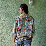 Blouse Kombinasi Tencel - Series Ruang Waktu - WIB (Waktu Indonesia Barat)