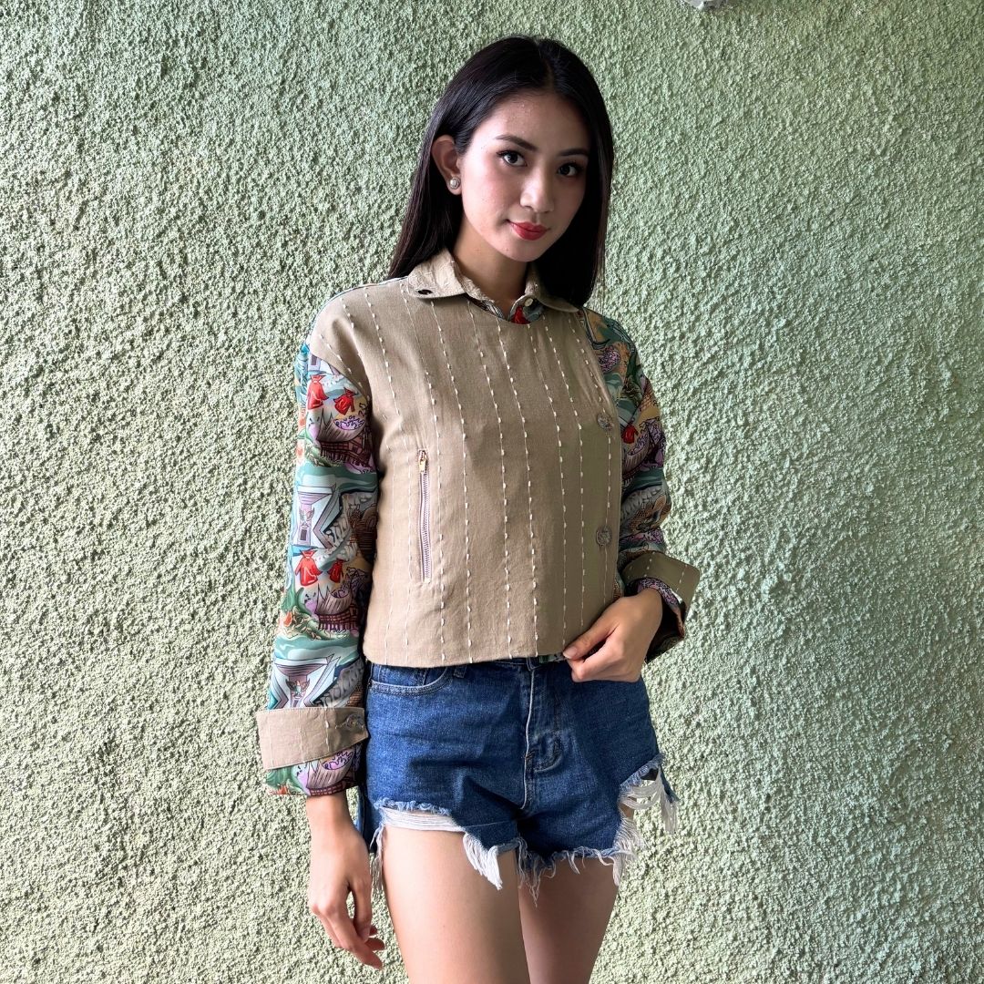 Jaket Kancing Katun Twill - Series Ruang Waktu - WIB (Waktu Indonesia Barat)