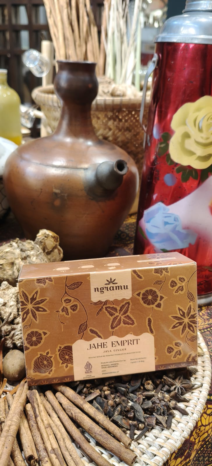 Ngramu Djamoe - Jamu Kering Jahe Merah
