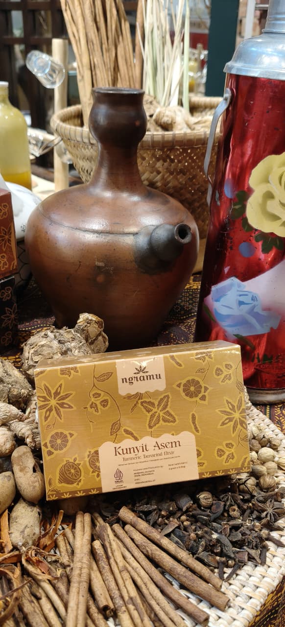 Ngramu Djamoe - Jamu Kering Kunyit Asem