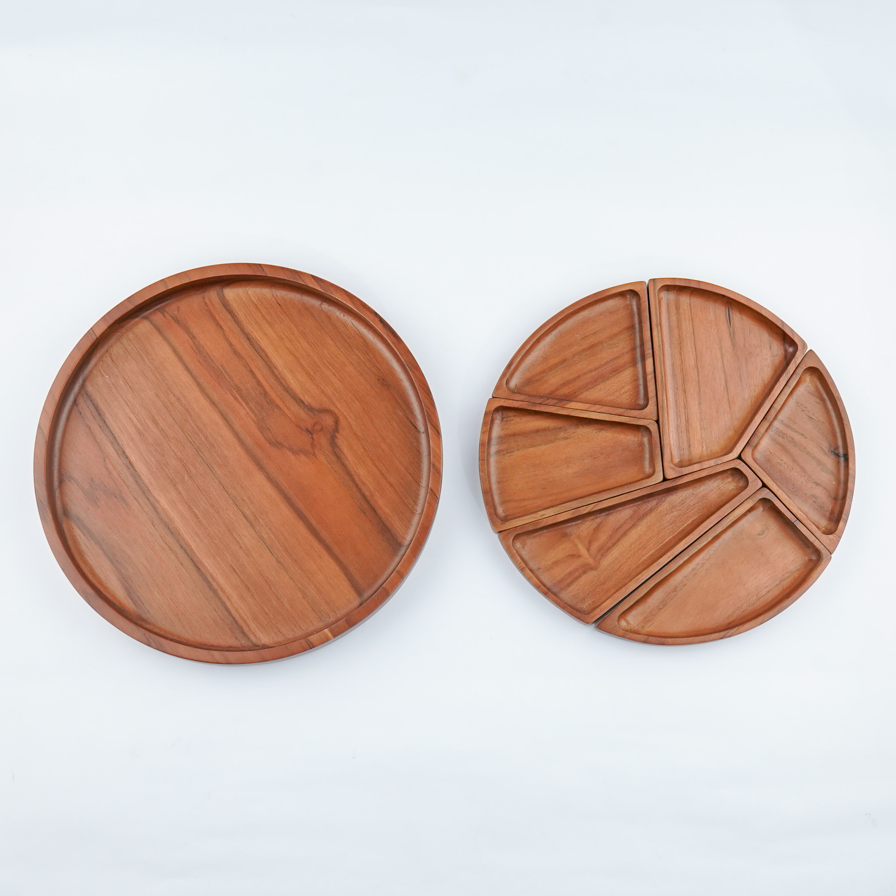 Wooden Plate CNC Square Puzzle