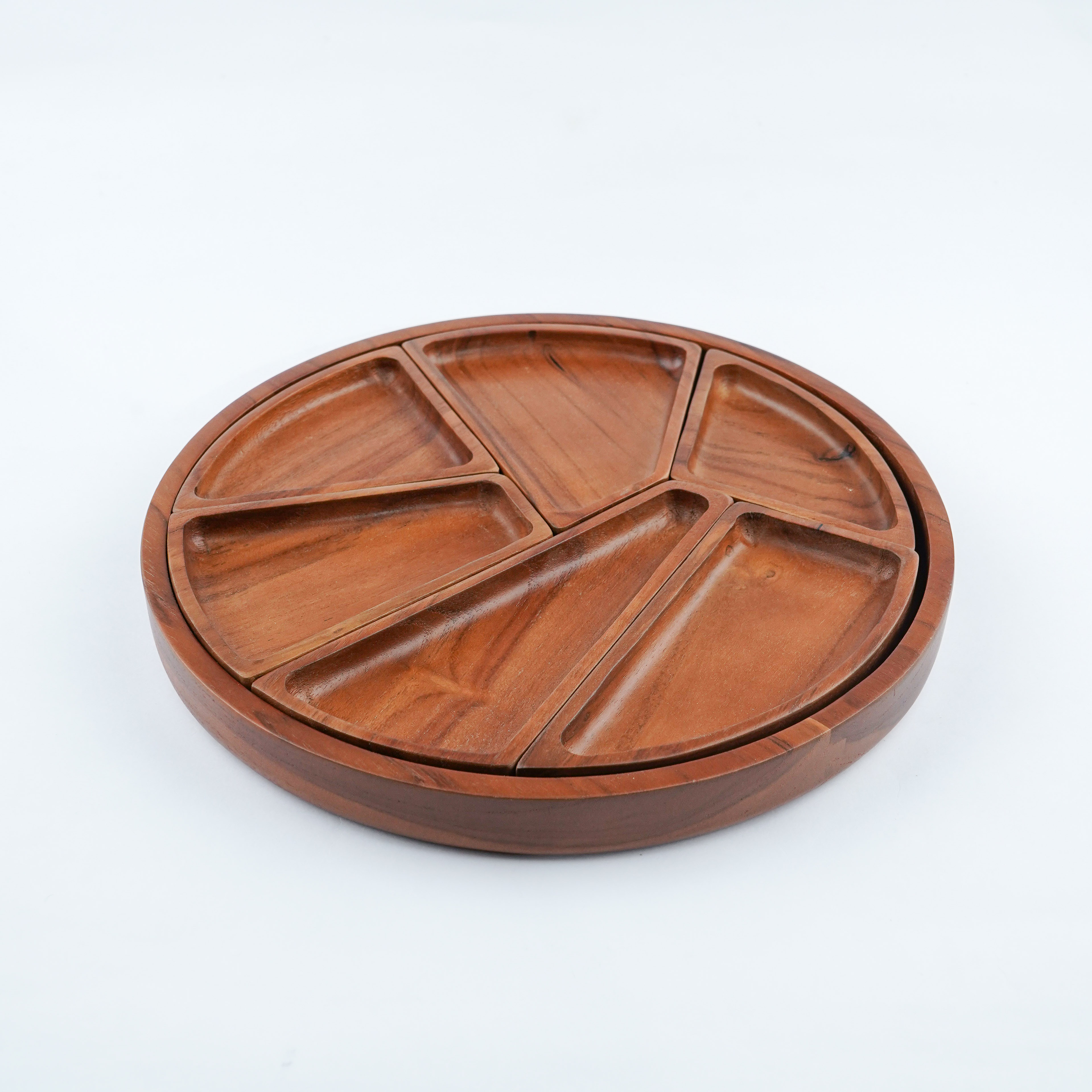 Wooden Plate CNC Square Puzzle