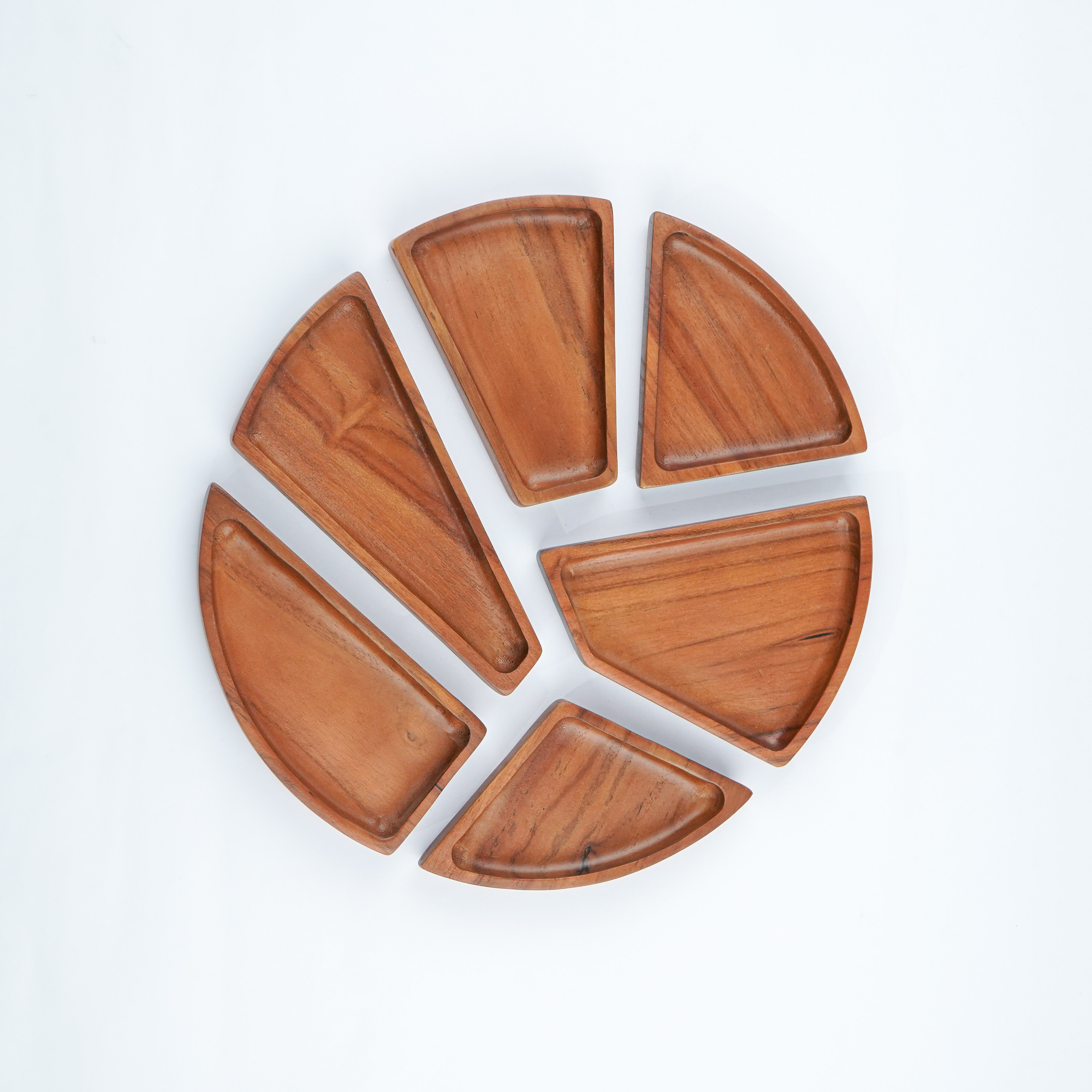 Wooden Plate CNC Square Puzzle