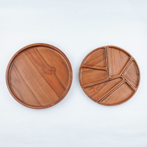 Wooden Plate CNC Square Puzzle