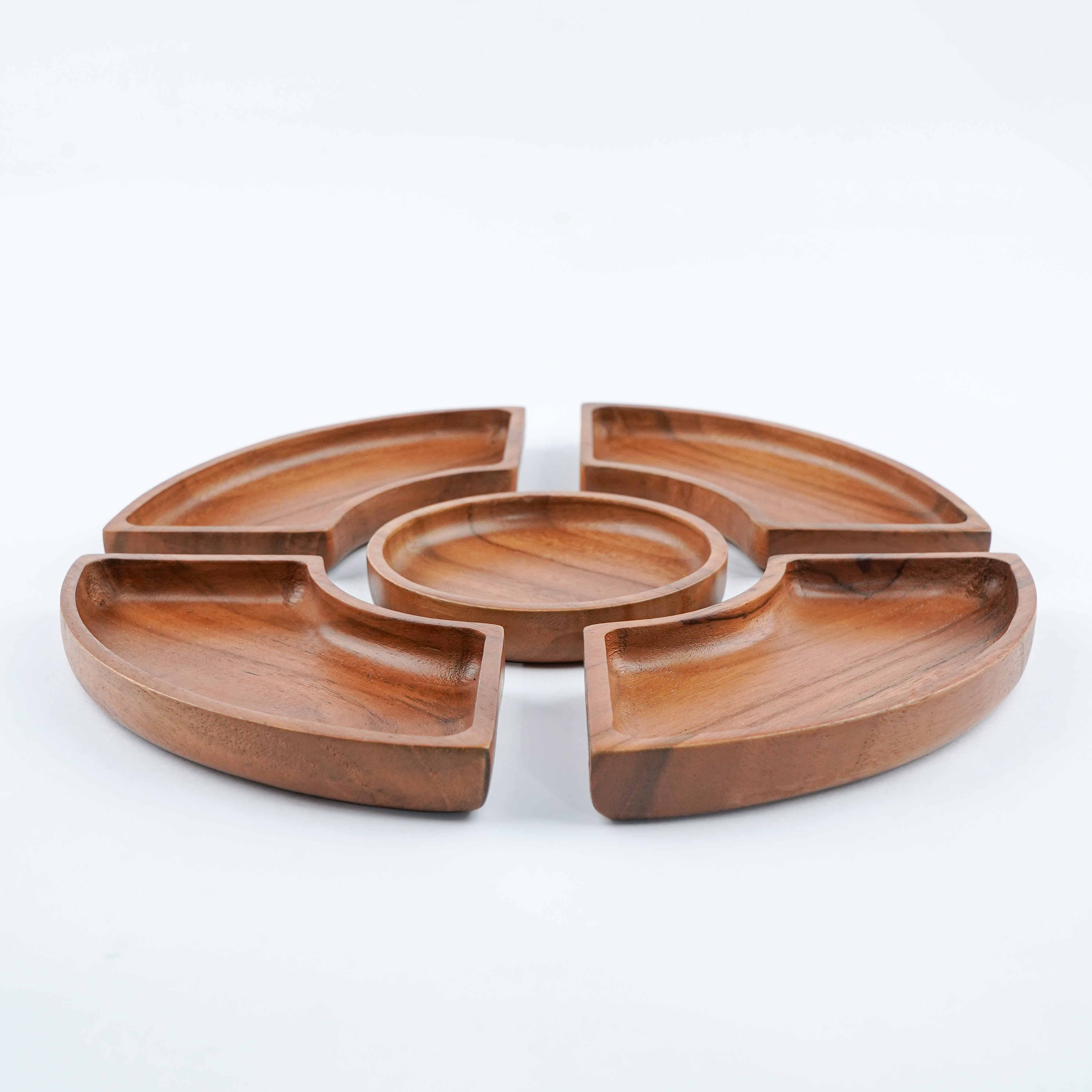 Wooden Plate CNC Round Puzzle