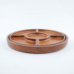 Wooden Plate CNC Round Puzzle