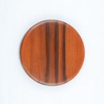Wooden Plate CNC Ying Yang