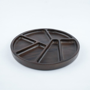 Wooden Plate CNC Six Triangle