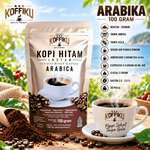 ARABIKA 100 gram Spray Dried Instan Coffee / Kopi Hitam Tanpa Ampas