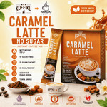 CARAMEL LATTE No Sugar 150 gram / CARAMEL LATTE Kopimix Tanpa Gula / Minuman Serbuk Kopi Krimer rasa Caramel