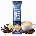 VANILLA LATTE No Sugar 150 gram / VANILLA LATTE Kopimix Tanpa Gula / Minuman Serbuk Kopi Susu (Vanilla)