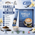 VANILLA LATTE No Sugar 150 gram / VANILLA LATTE Kopimix Tanpa Gula / Minuman Serbuk Kopi Susu (Vanilla)
