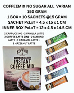 ALL VARIAN KOPIMIX No Sugar 150 gram / ALL VARIAN Kopimix Tanpa Gula / Minuman Serbuk Kopi Susu Krimer ALL VARIAN
