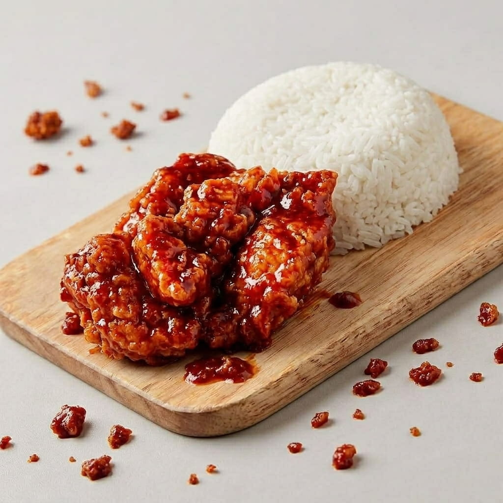 PAKET NGEKREZ SADAS | Ayam Crispy Saus Pedas + Nasi | Ayam Krispi Pedas Gurih