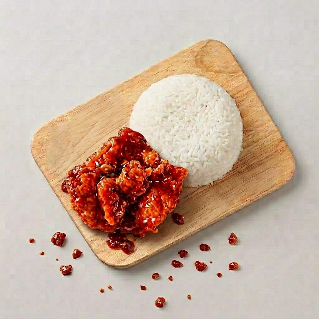 PAKET NGEKREZ SADAS | Ayam Crispy Saus Pedas + Nasi | Ayam Krispi Pedas Gurih