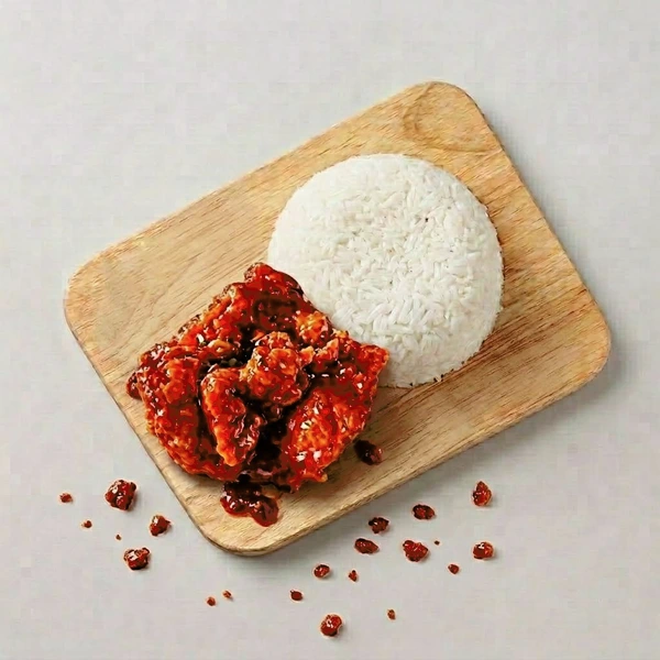 PAKET NGEKREZ SADAS | Ayam Crispy Saus Pedas + Nasi | Ayam Krispi Pedas Gurih
