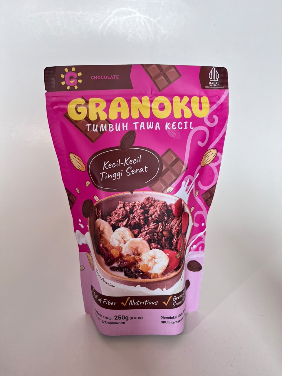Sereal GRANOKU Coklat 250gram