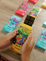 Chocolate Bar Couverture 75% Dark Chocolate Premium Cokelat Batangan 30 gram - Chocoletters