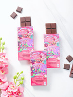 Chocoletters Chocolate Bar Couverture 65% Dark Chocolate Premium Cokelat Batangan 30 gram