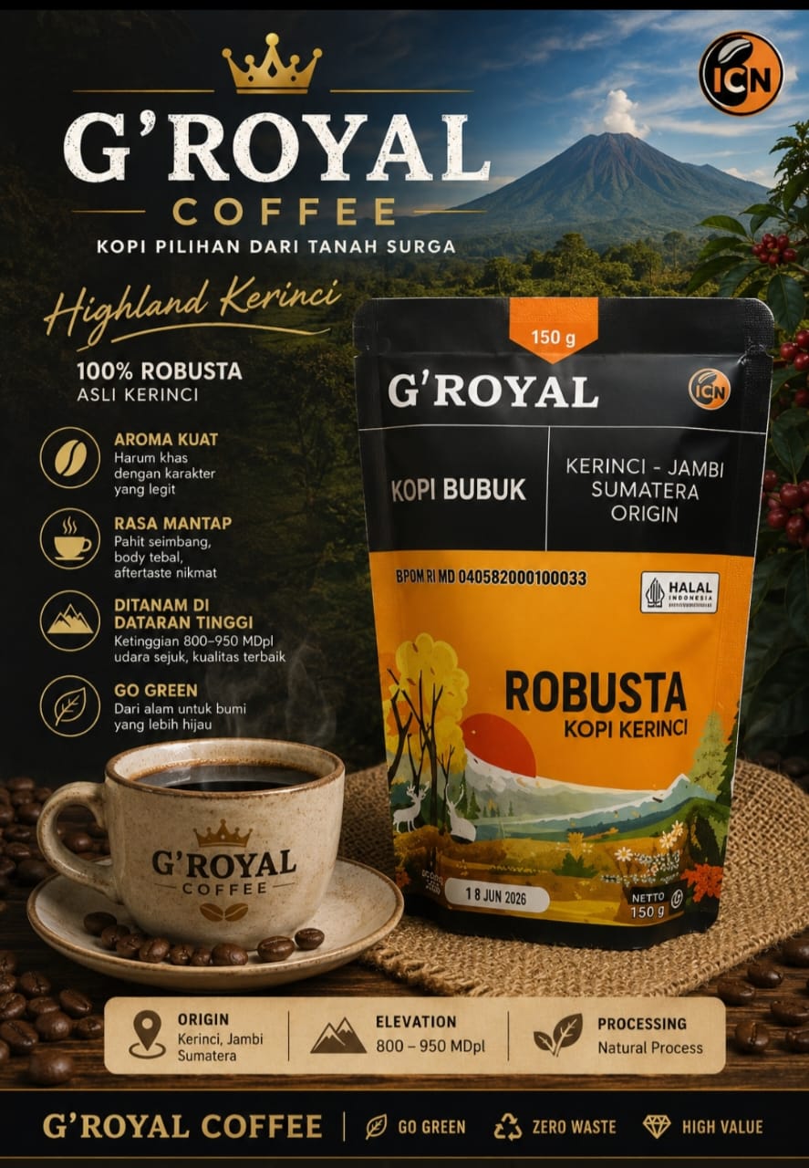 Kopi G Royal Kerinci