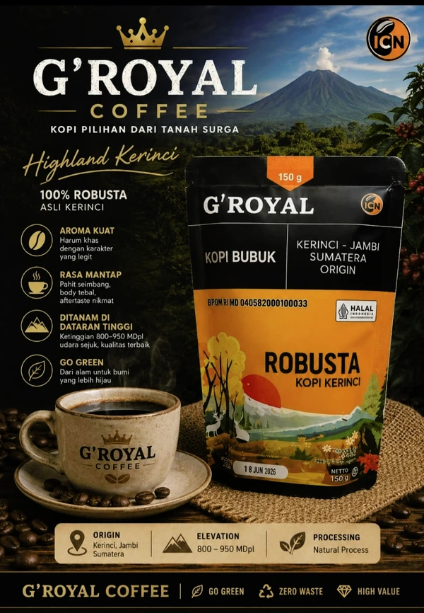 Kopi G Royal Kerinci