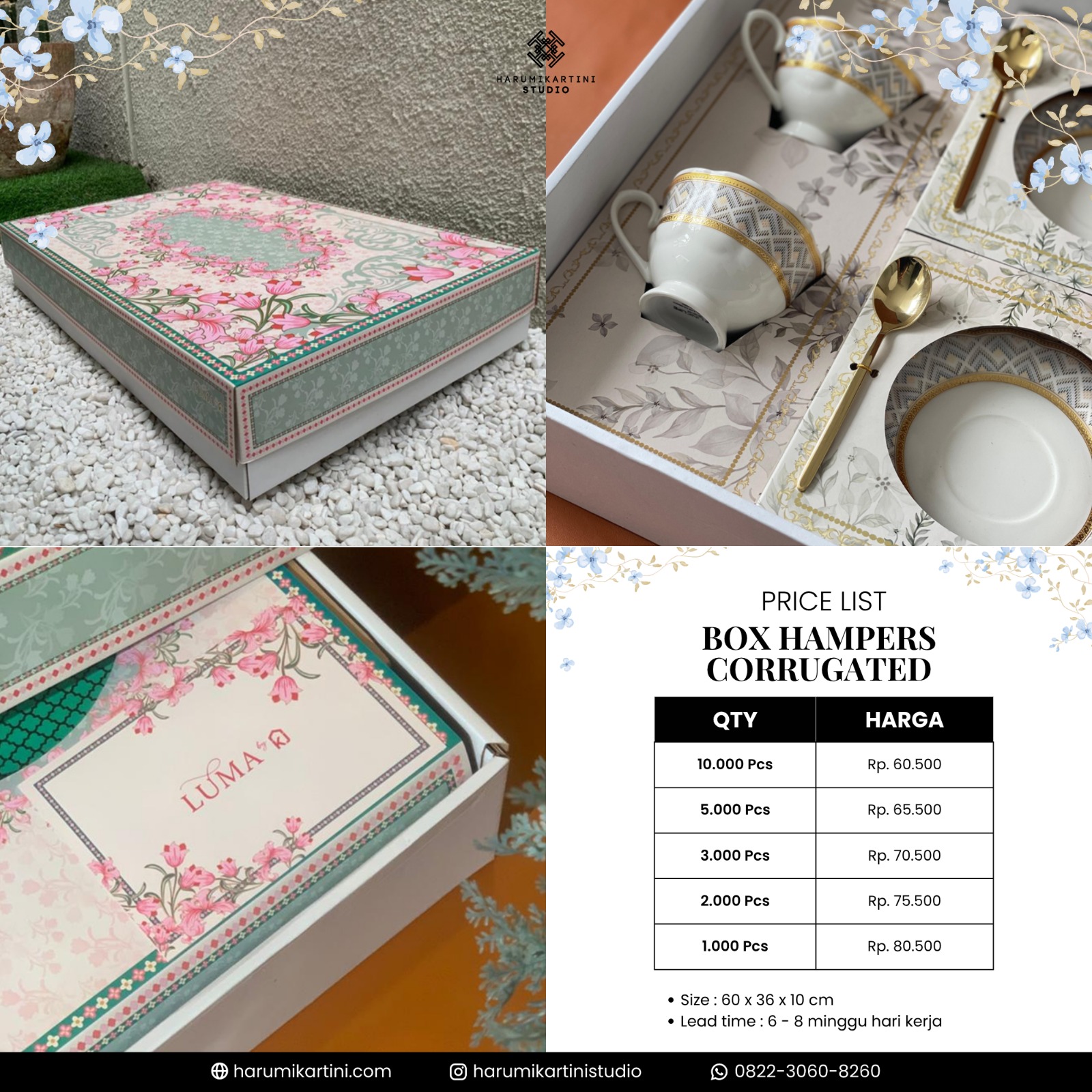 Harumi Custom Product Catalog