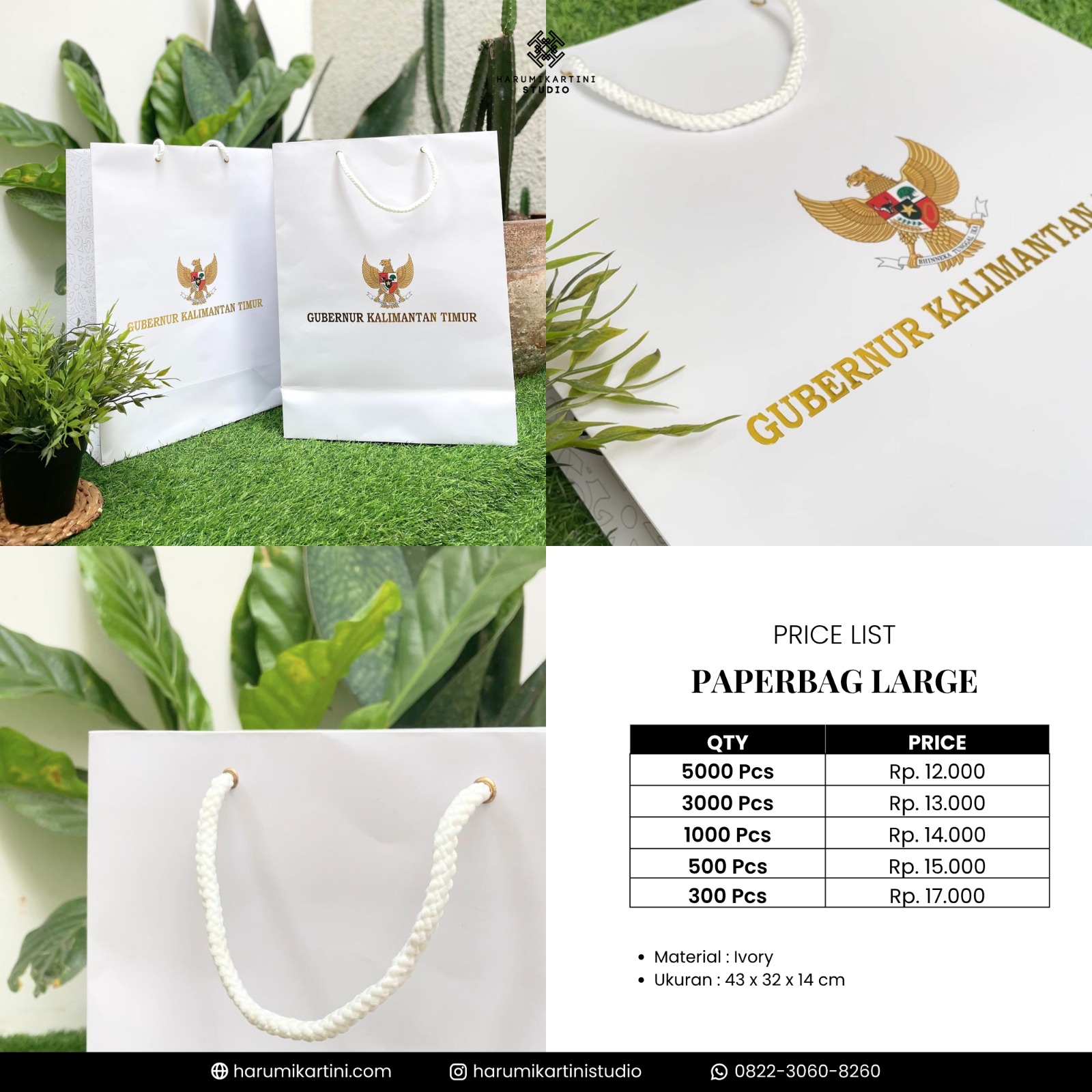 Harumi Custom Product Catalog