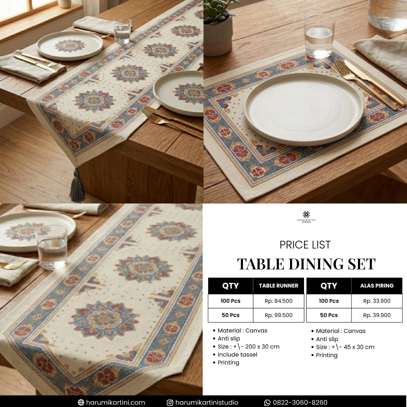 Harumi Custom Product Catalog