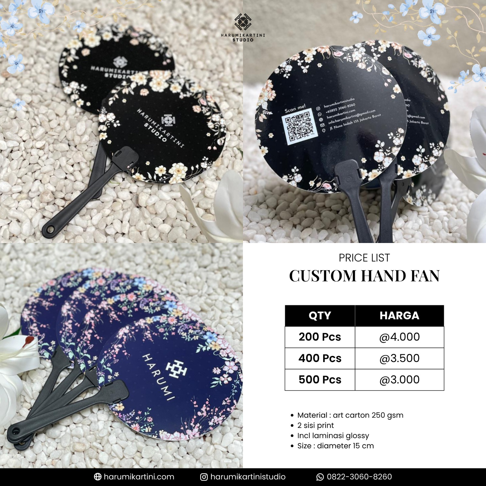 Harumi Custom Product Catalog