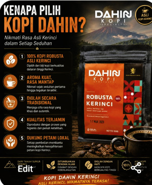 Kopi Dahin Kerinci Premium