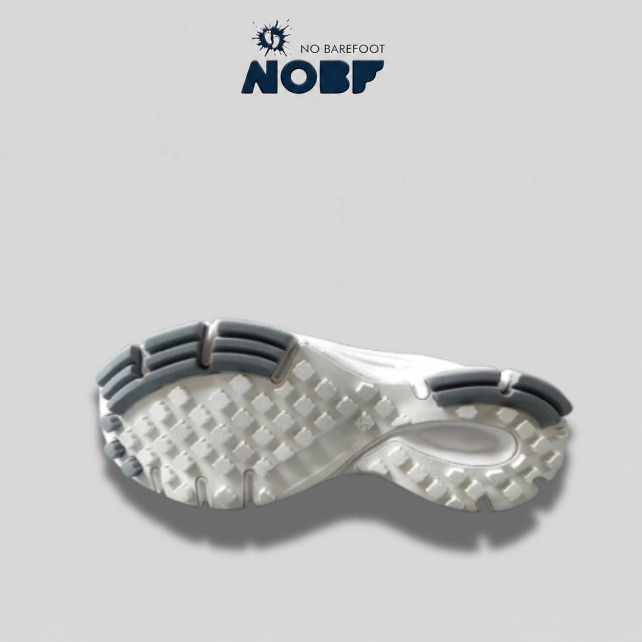 JC by NOBF Women's Golf Shoes White Navy | Lightweight, Water Resistant, Stable Grip