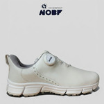 Sepatu Golf Hione W243D Silver/White – Full Kulit Asli, Empuk & Stylish