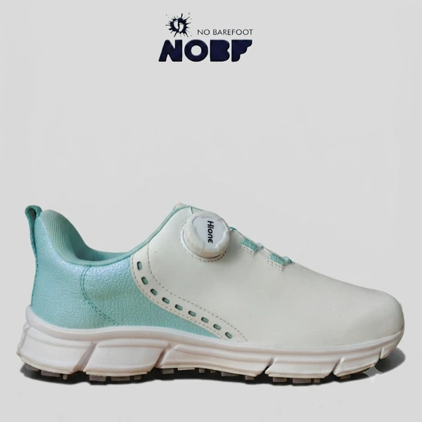 Sepatu Golf Hione W241D Turquoise/White – Full Kulit Asli, Empuk & Stylish