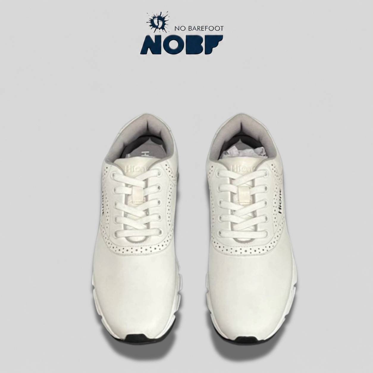 Sepatu Golf Hione M241 White – Full Kulit Asli, Empuk & Stylish