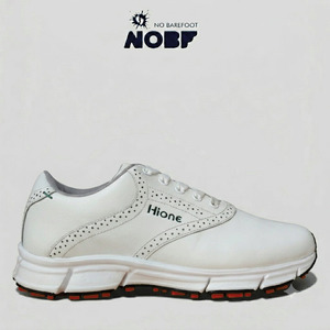 Sepatu Golf Hione M241 White – Full Kulit Asli, Empuk & Stylish