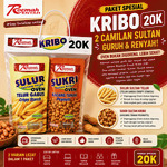 Roemah Renyah Duo Sultan Kribo | Telur Gabus Oven & Kacang Tanah Crispy Halal