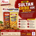 Roemah Renyah Paket Sultan Kribo 40K | Kacang Mede Oven & Telur Gabus Renyah
