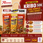 Roemah Renyah Paket Sultan Kribo 50K | Kacang Tanah Oven, Telur Gabus & Kacang Mede